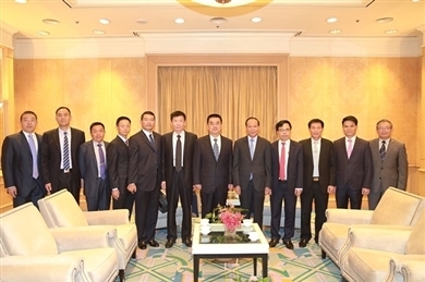越南公安部副部长黎贵王会见中国人民武装警察部队代表团
