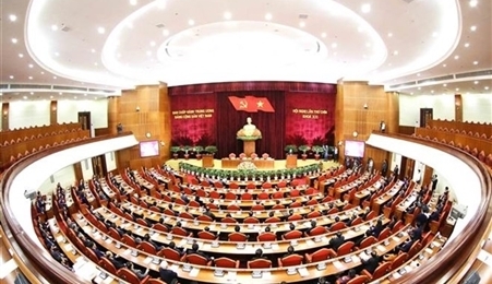 越共第十二届中央委员会第九次全体会议落幕
