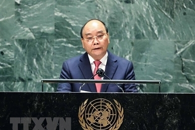 越南国家主席阮春福出席全球抗击新冠肺炎疫情峰会